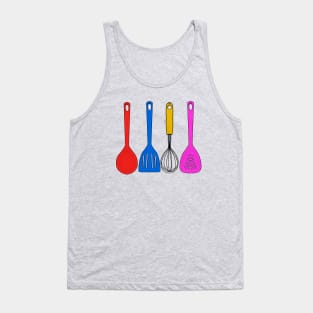 Household utensils for kitchen Tank Top